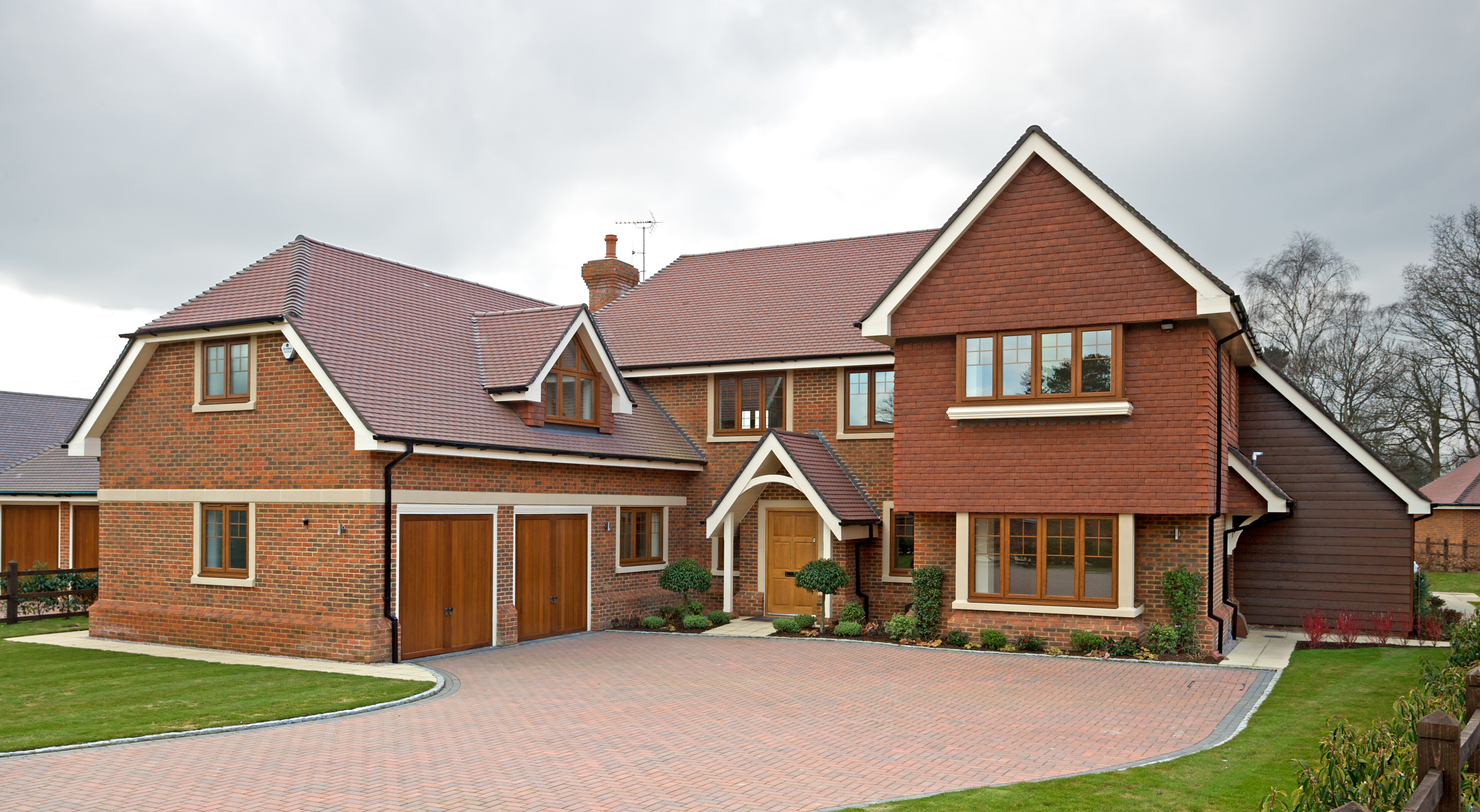 A house with a driveway