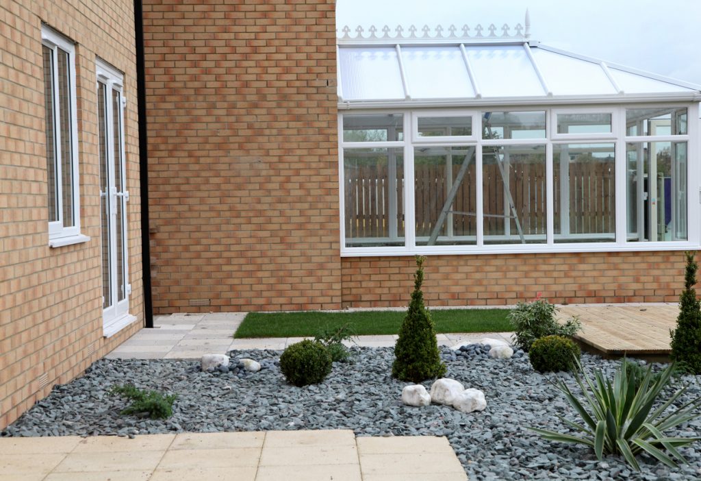 showhome back garden